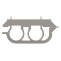 Клямка монтажна трубки охолодження компресора Cummins (3943520)